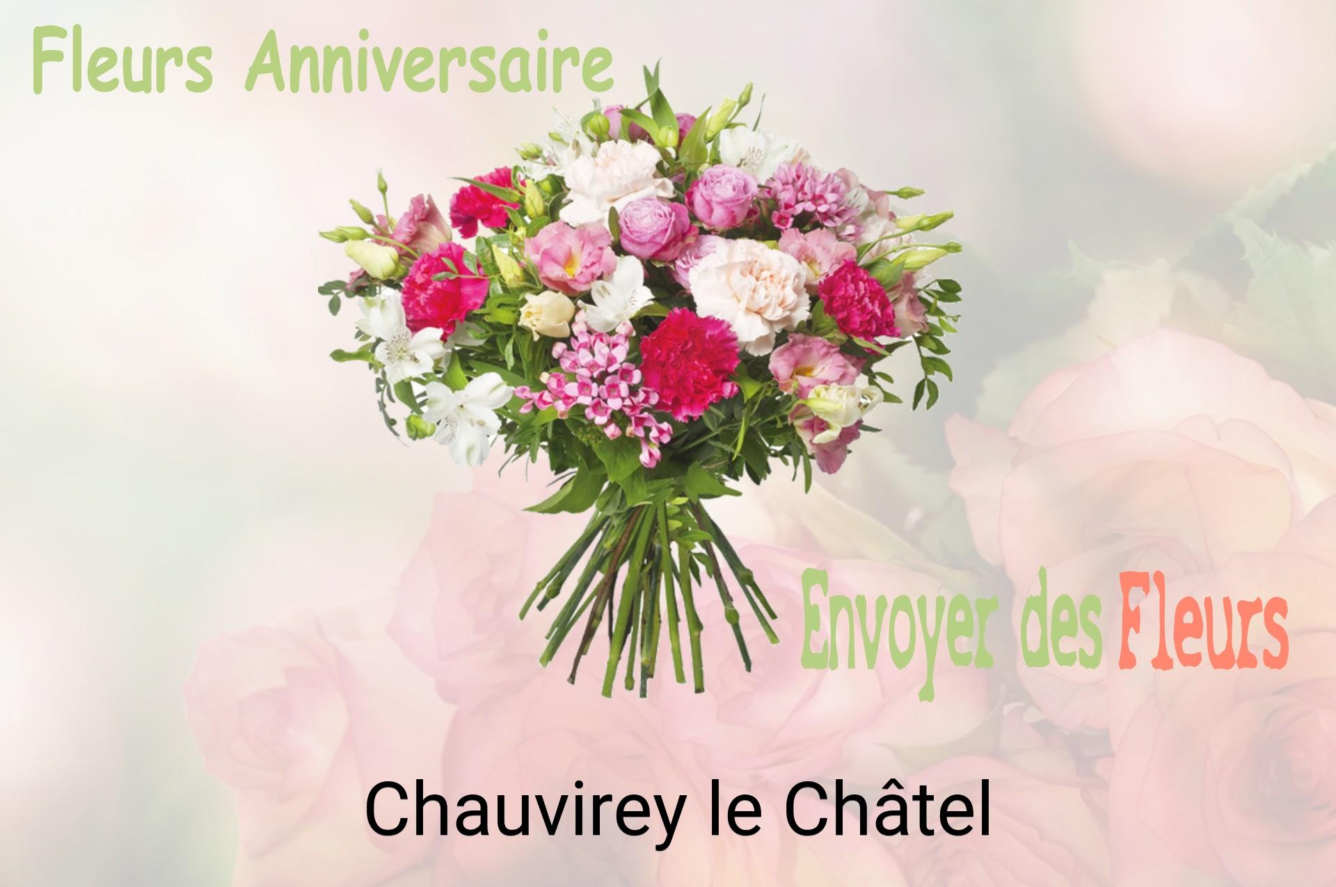 Bouquet de fleurs d’anniversaire livré à Chauvirey-le-Châtel